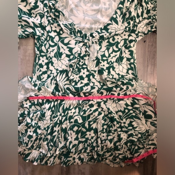 Free People Rebecca Ruffle Floral dress size small - Picture 4 of 13